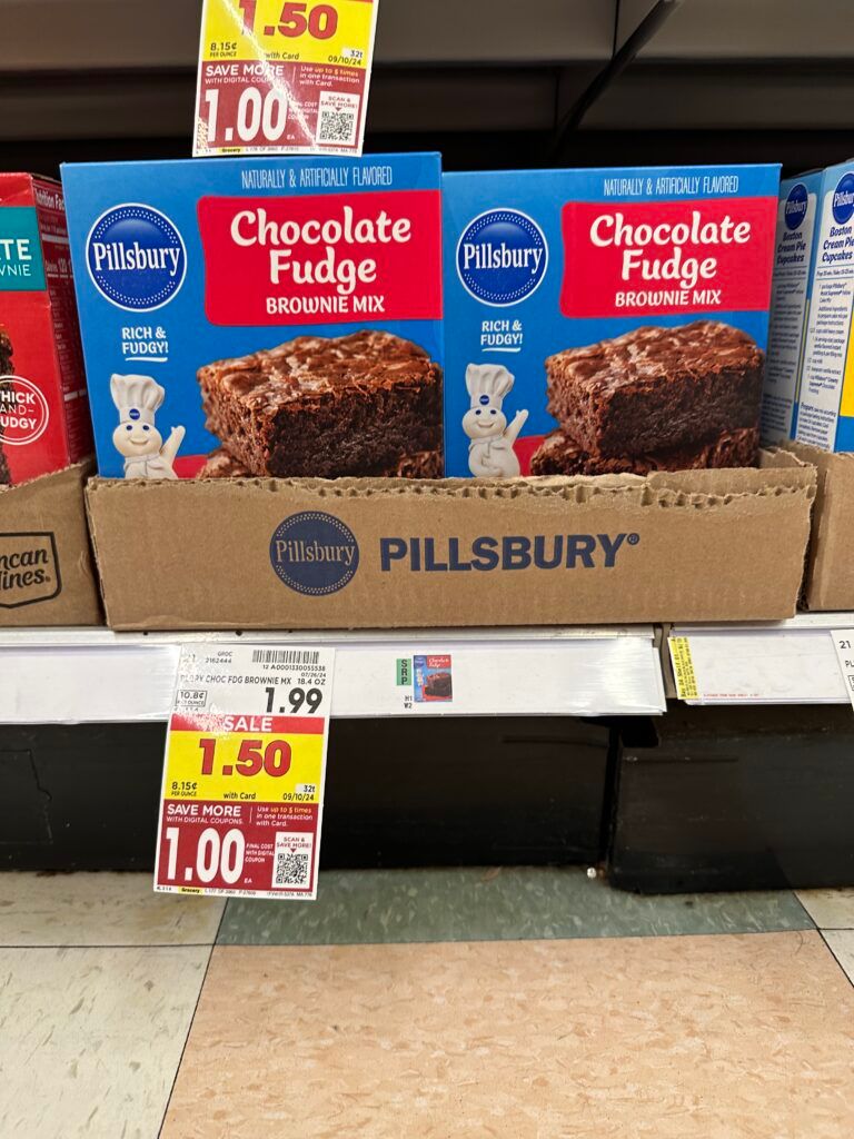  Pillsbury Cake or Frosting  Kroger Shelf Image