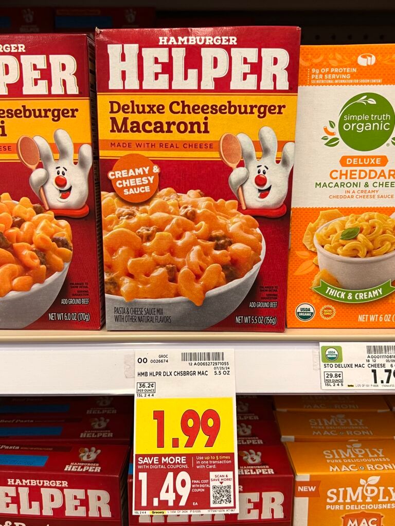 Hamburger Helper Kroger Shelf image