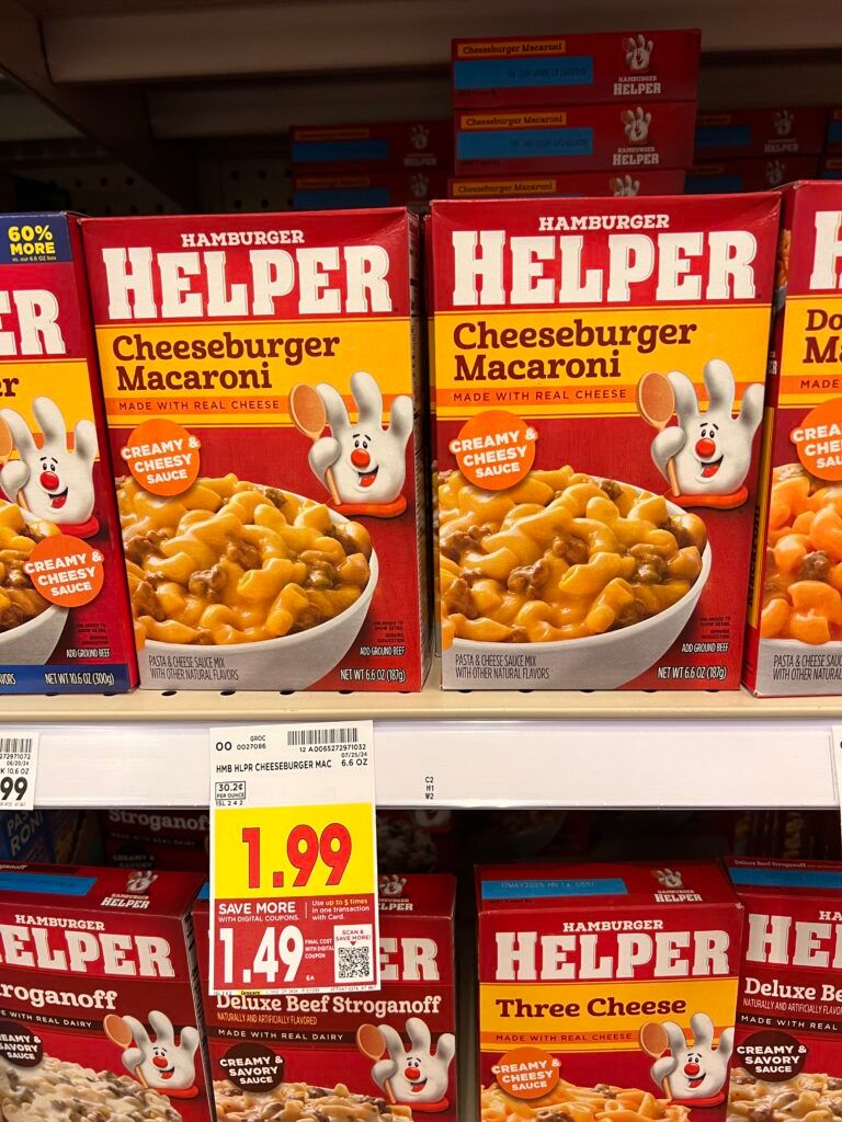 Hamburger Helper Kroger Shelf image