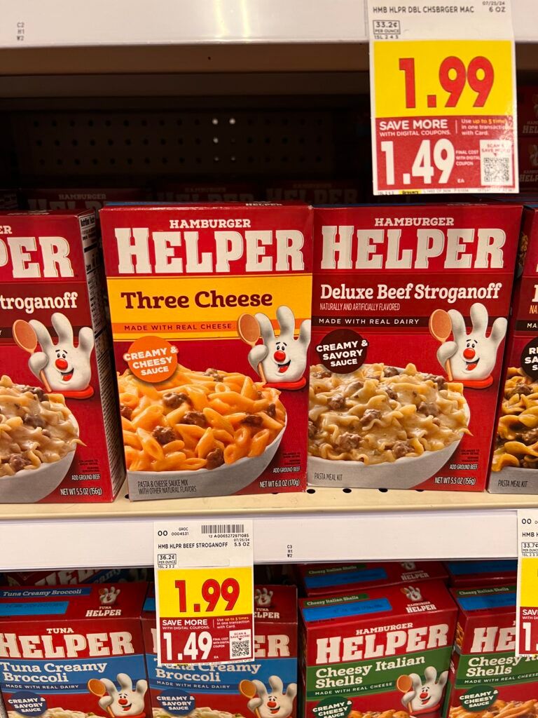 Hamburger Helper Kroger Shelf image
