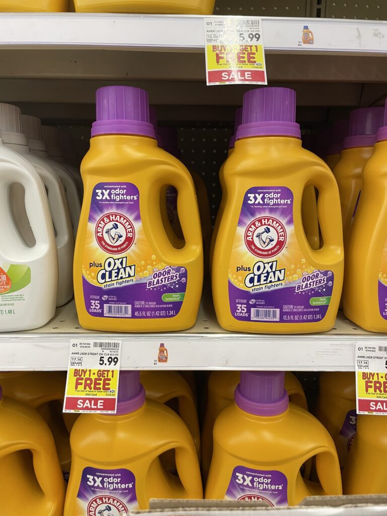 arm and hammer kroger shelf image