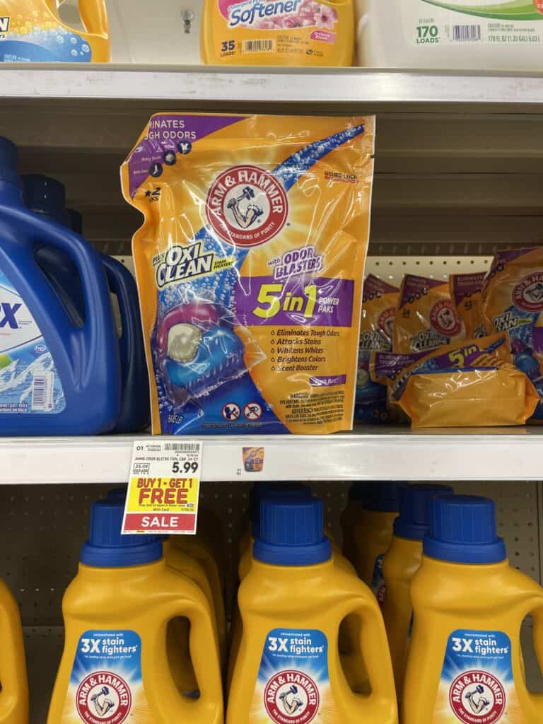 arm and hammer kroger shelf image