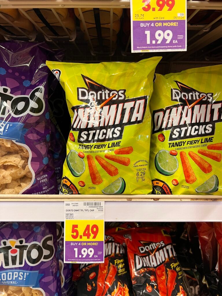 ruffles, doritos, fritos, sunchips kroger shelf image (1)