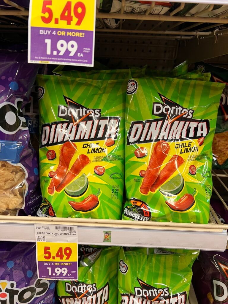 ruffles, doritos, fritos, sunchips kroger shelf image (1)