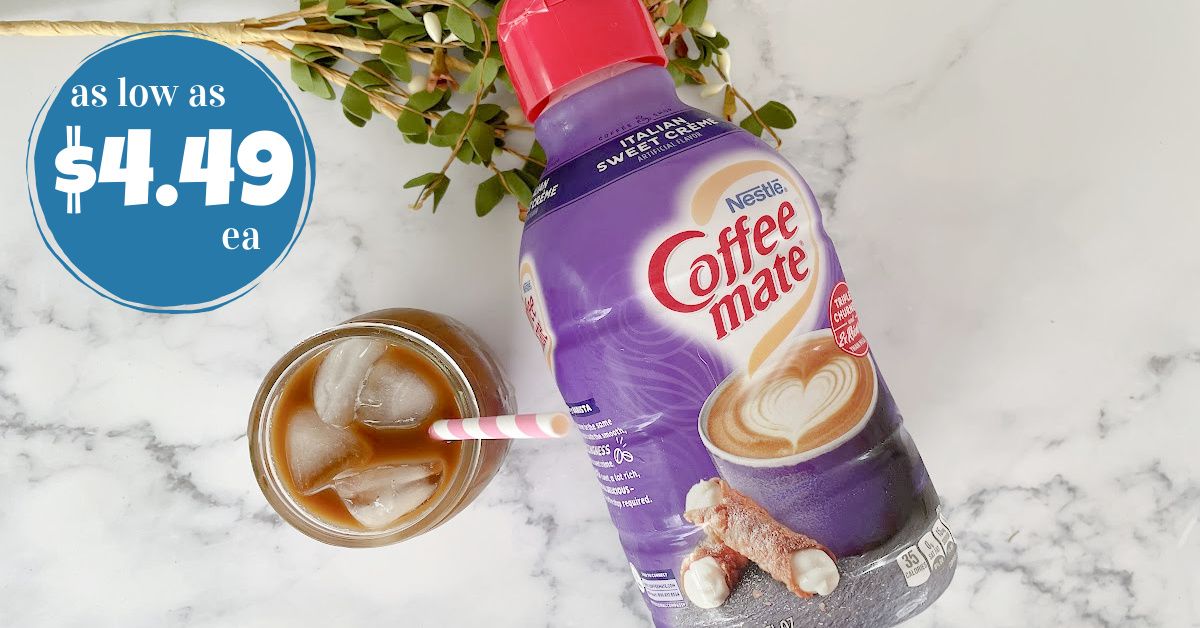 Coffee Mate Coffee Creamer as low as $4.49! - Kroger Krazy