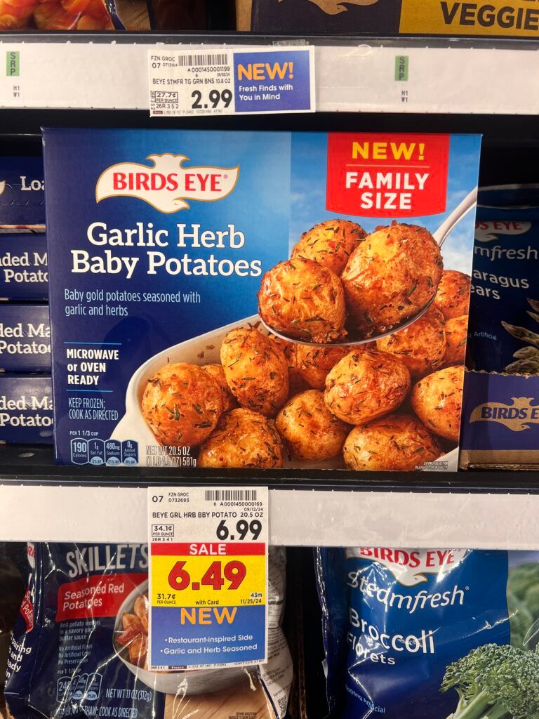 bird's eye potatoes kroger shelf image (1)