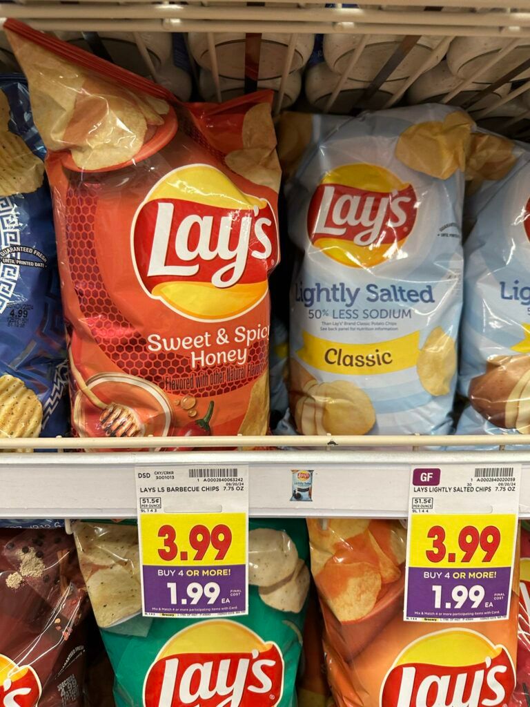 doritos, tostitos, cheetos and lays kroger shelf image' (1)