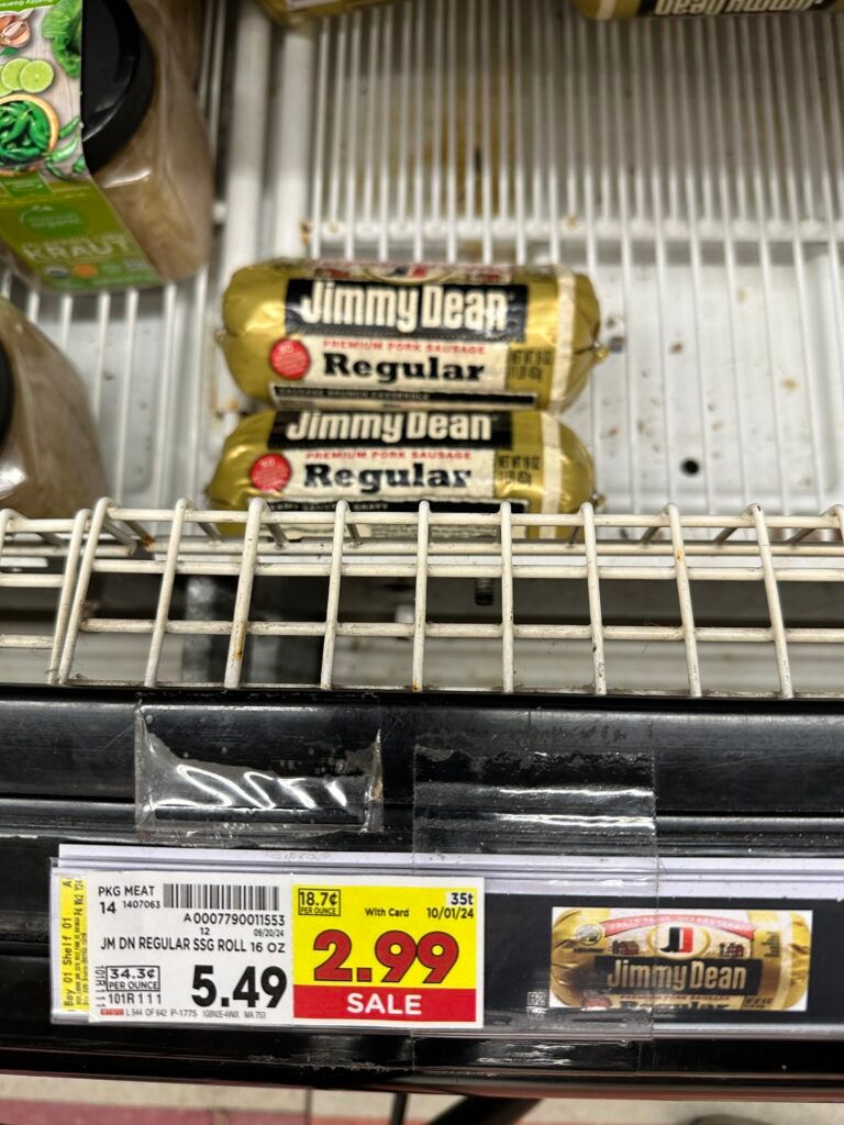 Jimmy Dean Bacon and Sausage Rolls as low as $2.99! - Kroger Krazy