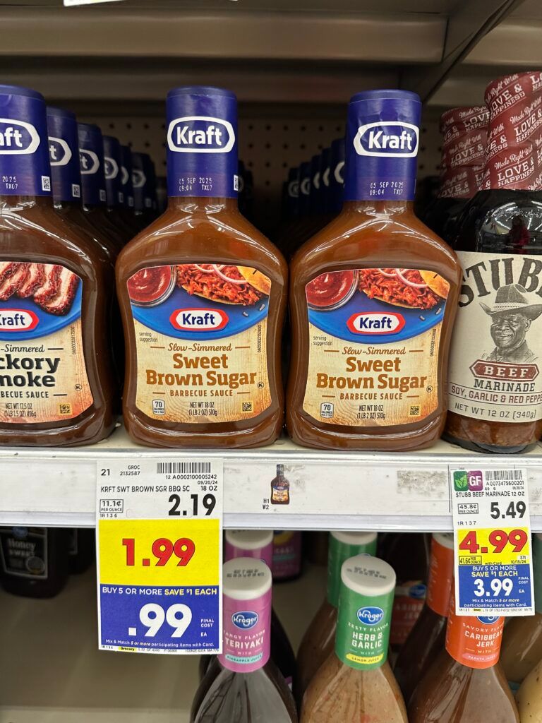 kraft bbq sauce kroger shelf image (1)
