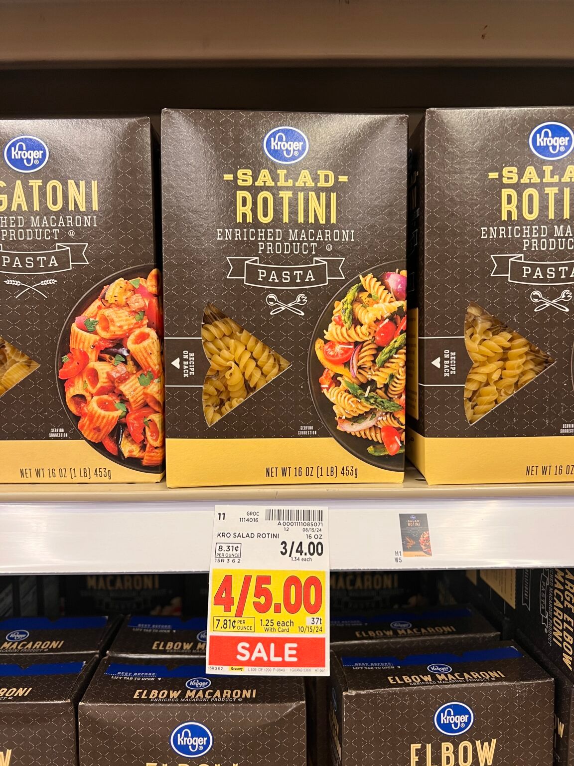 Pasta Carry In Kroger Pasta as low as FREE! - Kroger Krazy