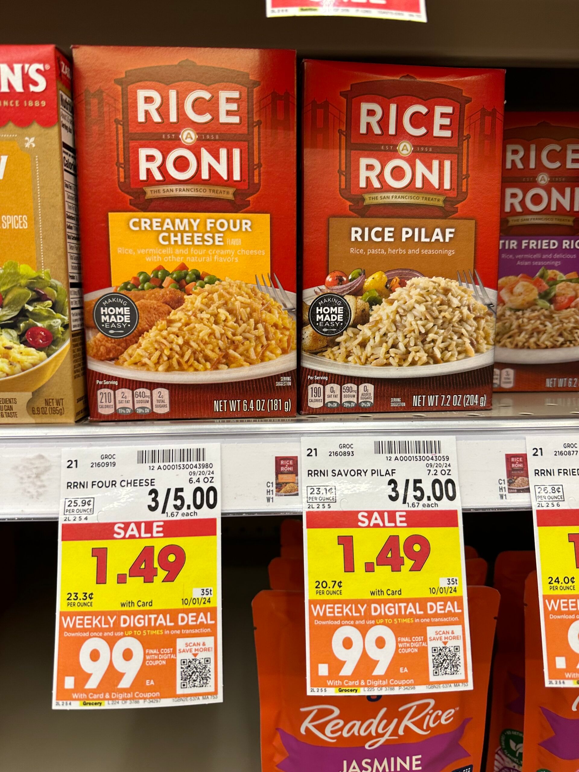 Kroger Rice Roni Pasta Roni and Rice-A-Roni as low as 99¢! - Kroger Krazy