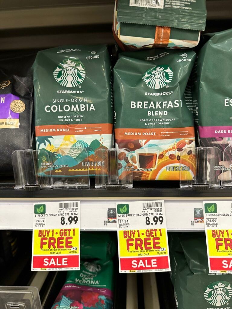 starbucks coffee kroger shelf image (1)