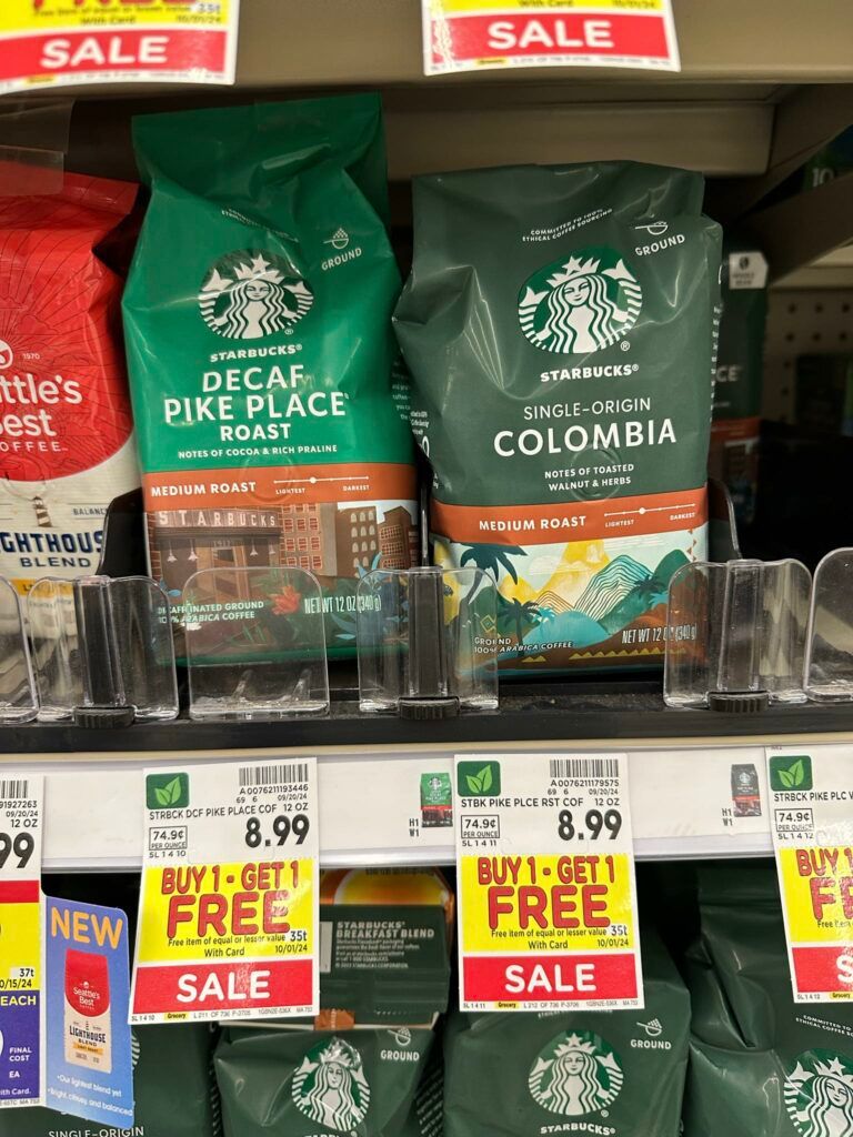 starbucks coffee kroger shelf image (1)