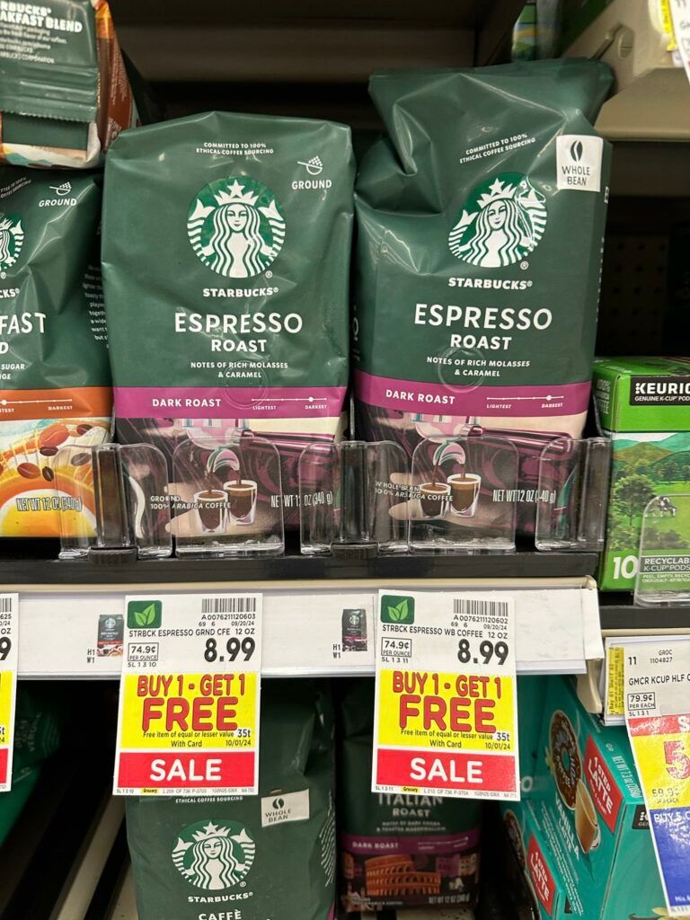 starbucks coffee kroger shelf image (1)