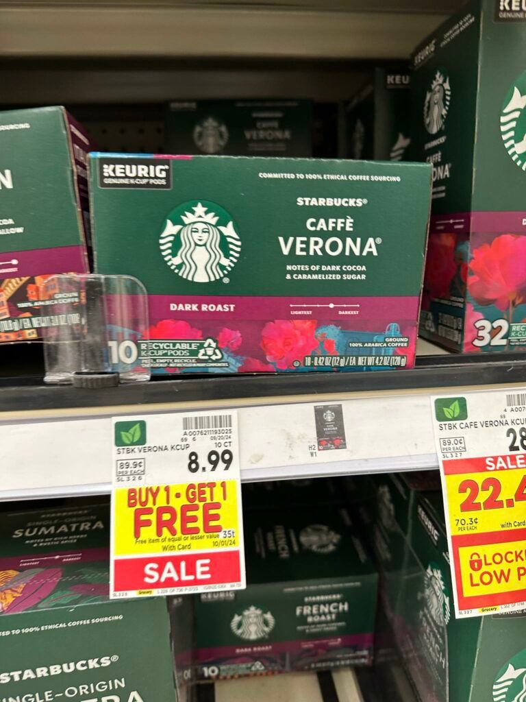 starbucks coffee kroger shelf image (1)