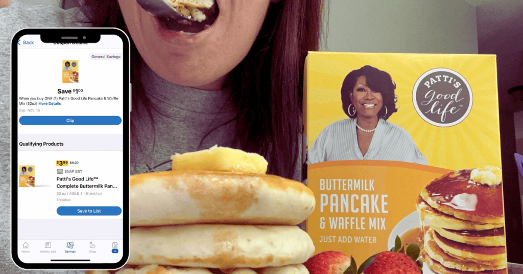 Patti's Buttermilk Pancake & Waffle Mix Kroger Digital Coupon