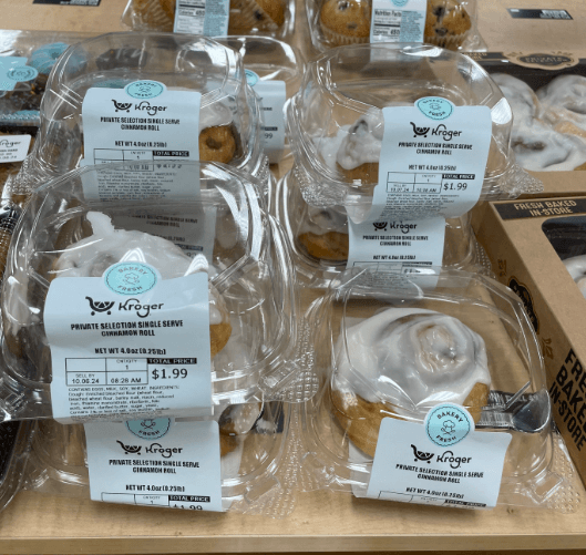 Private Selection Cinnamon Roll Kroger Shelf Image