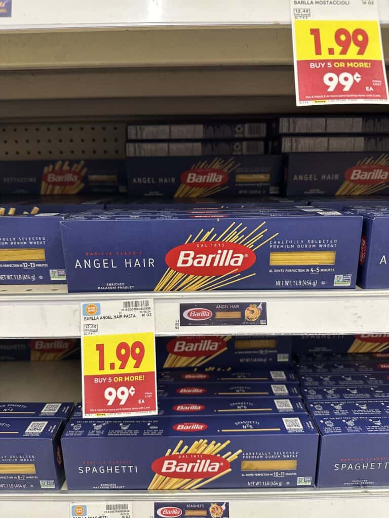 barilla pasta kroger shelf image (1)