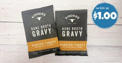 Kinder's Bone Broth Turkey Gravy kroger krazy 1 (1)