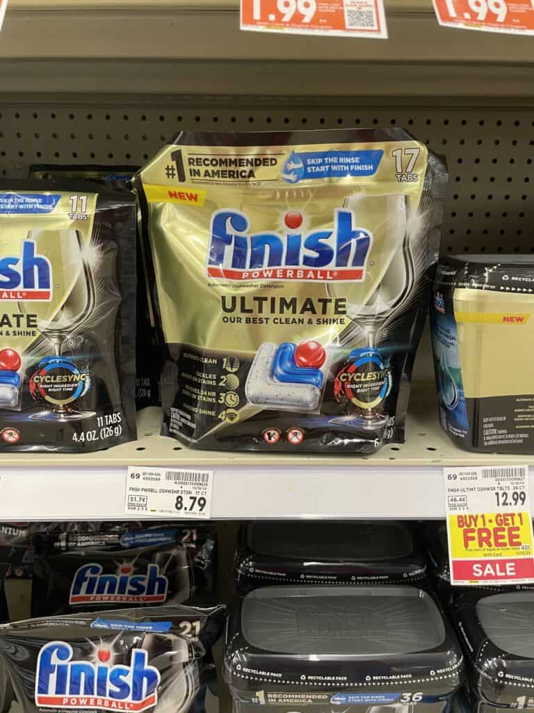 finish ultimate kroger shelf image