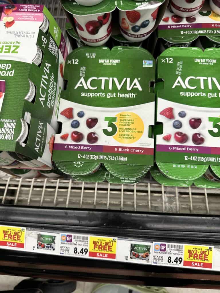 activia yogurt kroger shelf image (1)