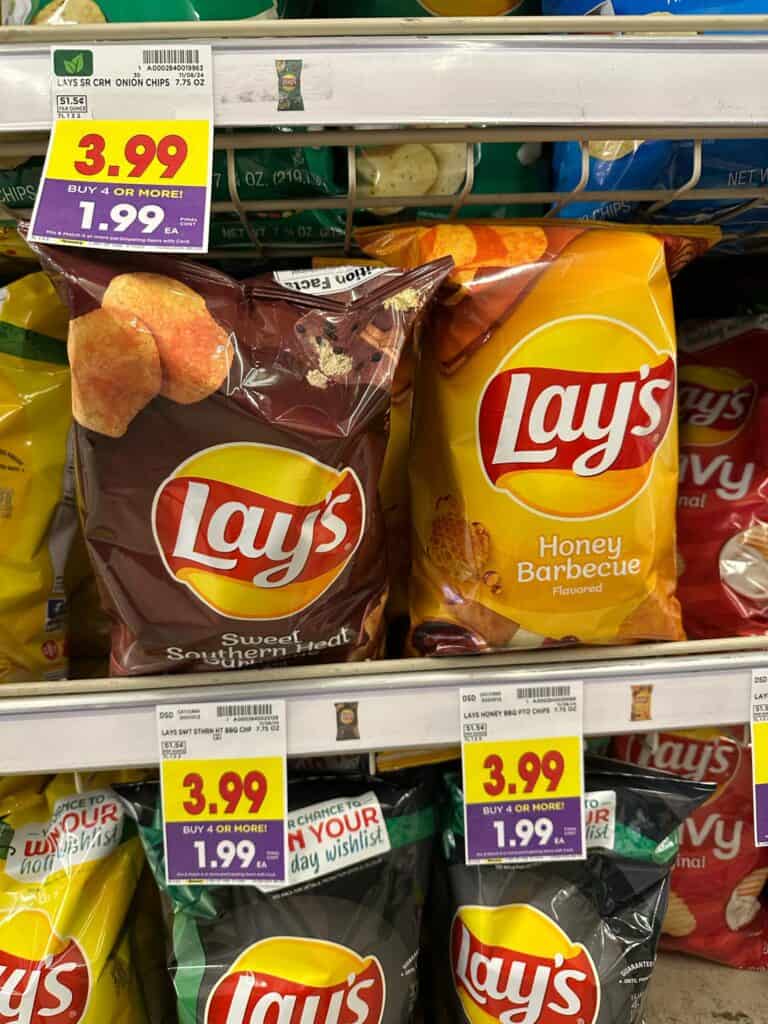 lay's kroger shelf image