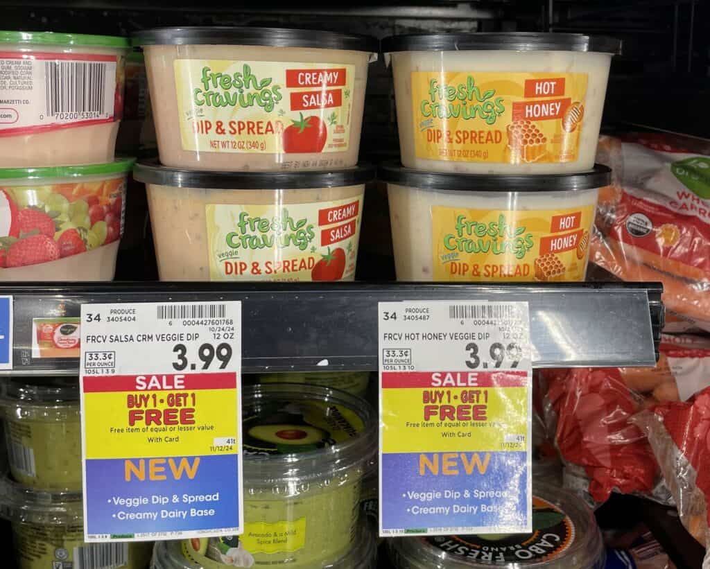 fresh cravings dip kroger shelf image