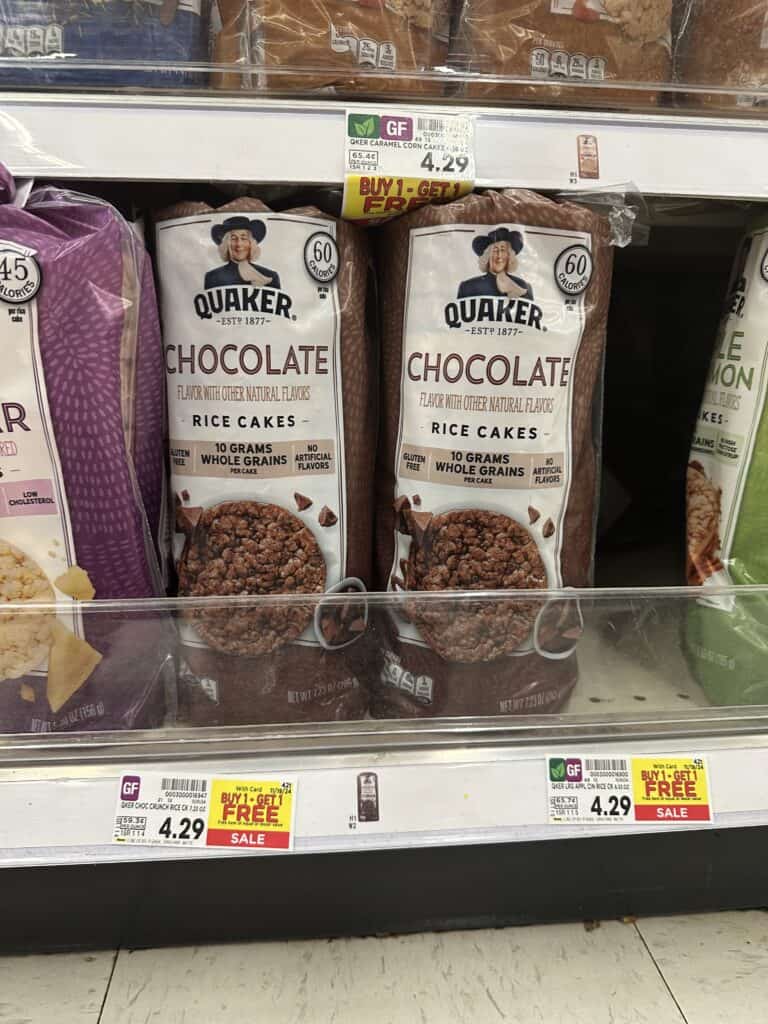 Quaker Rice Cakes Are B1G1 FREE At Kroger Kroger Krazy Quaker Rice Cakes Are B1G1 FREE At Kroger Kroger Krazy