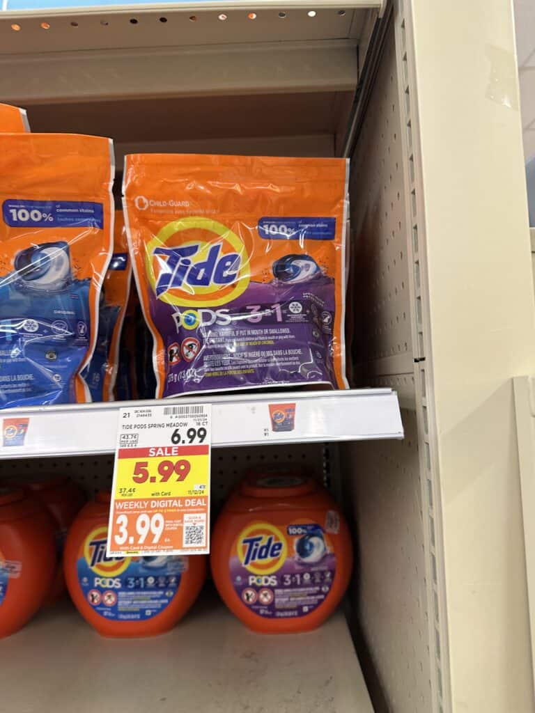 tide laundry kroger shelf image (1)