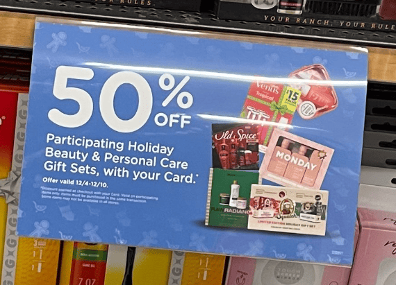 50% off sets kroger