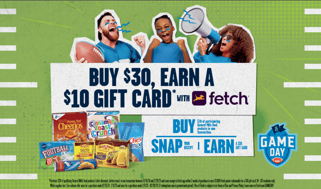 General Mills Fetch Rewards Offer Kroger