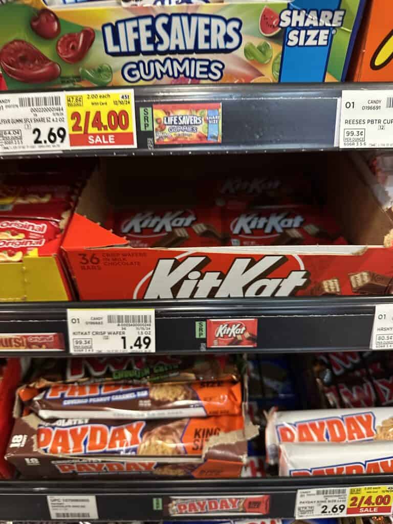 Hershey's and Mars Candy Kroger Images 