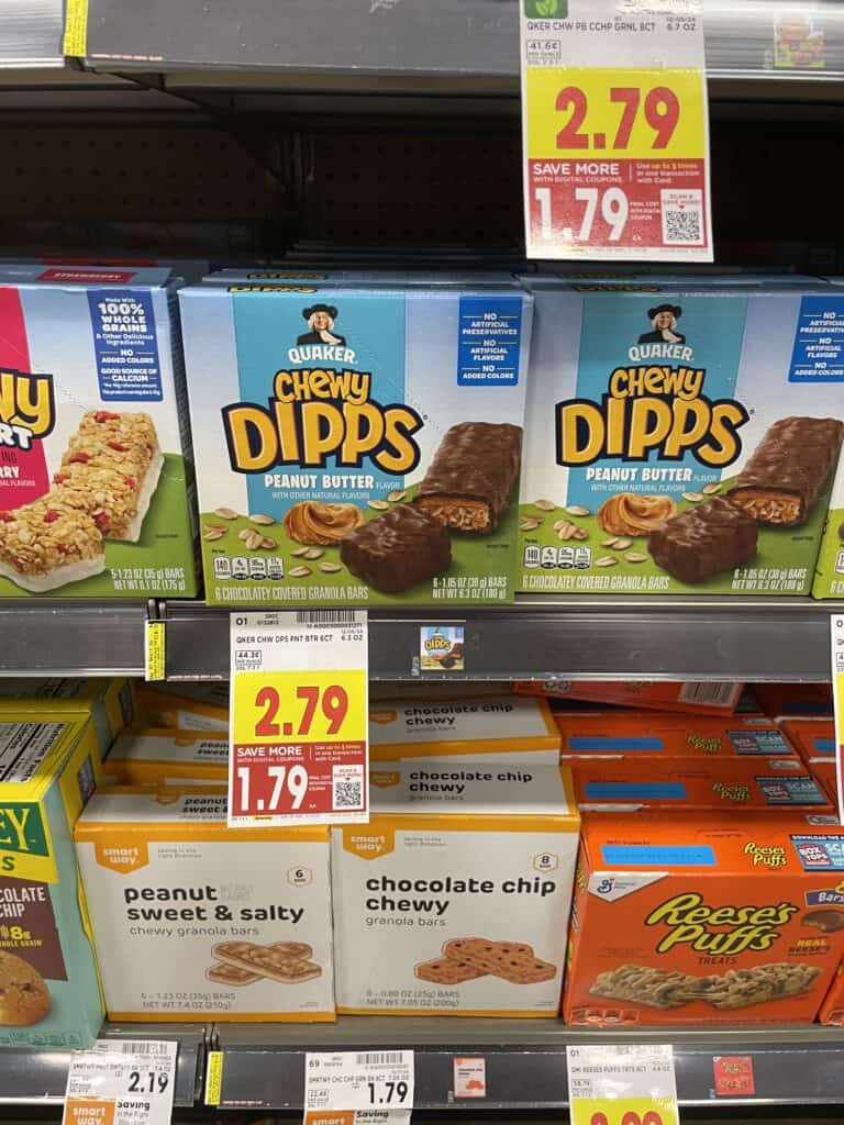 quaker chewy kroger shelf image