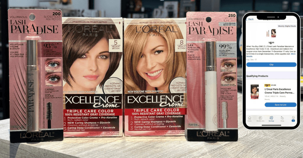 L'Oreal Paris Kroger Digital Coupon