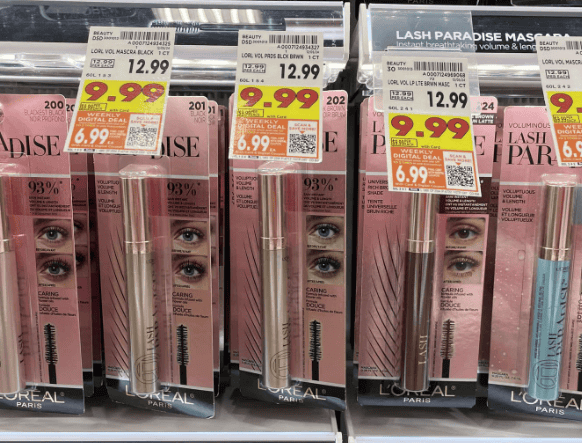 L'Oreal Paris Lash Paradise Mascara Kroger Shelf Image