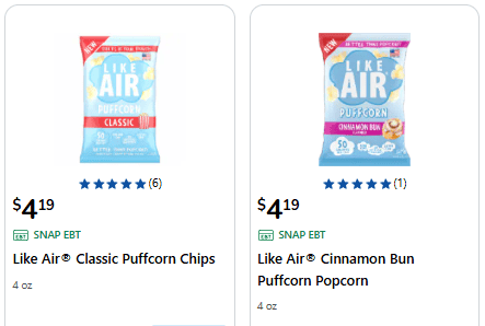 Like Air Puffs Kroger