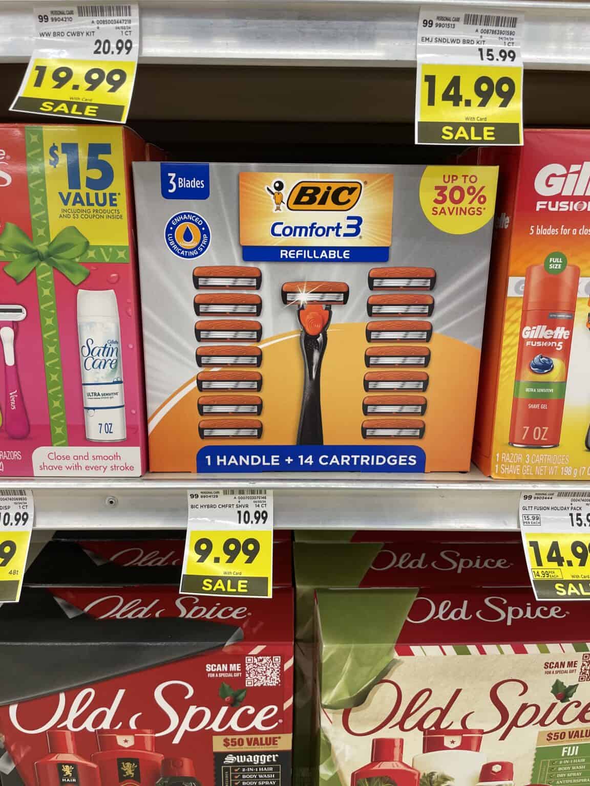 HOT Deals on BiC Disposable Razors Holiday Sets! - Kroger Krazy
