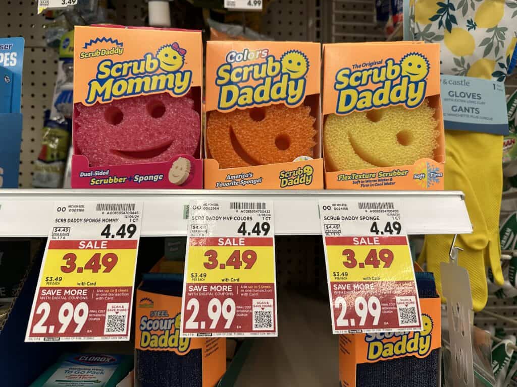 scrub mommy and daddy kroger shelf image