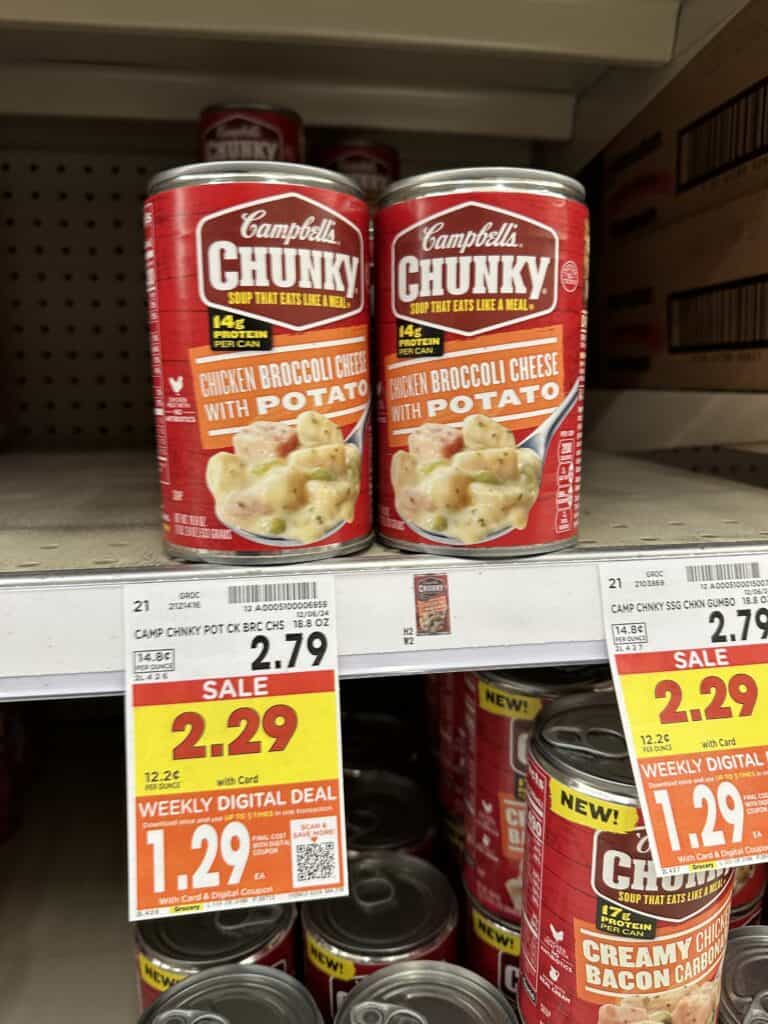 campbell's chunky soup kroger shelf image (1)