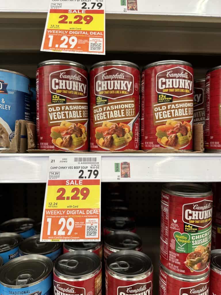 campbell's chunky soup kroger shelf image (1)