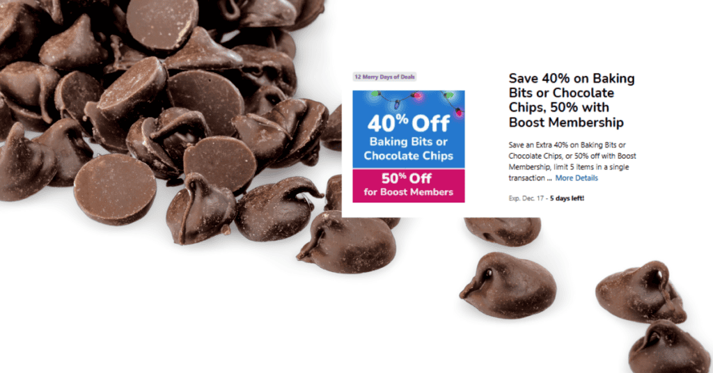 chocolate chips and baking chips kroger digital coupon