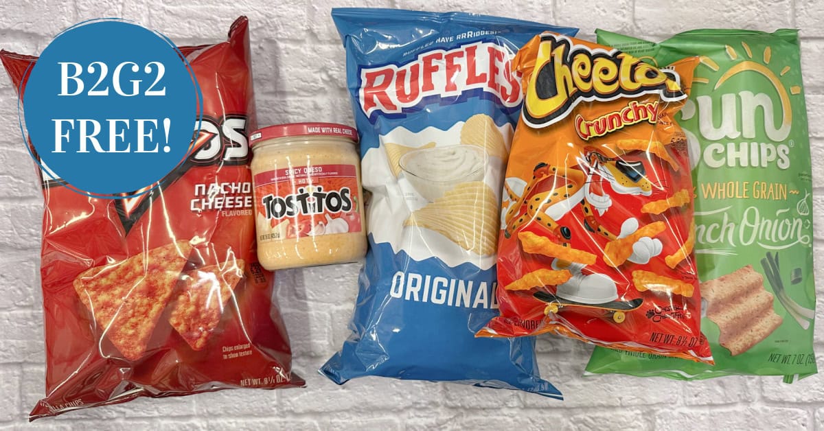 Doritos, Cheetos, Sunchips and Ruffles are B2G2 FREE! - Kroger Krazy