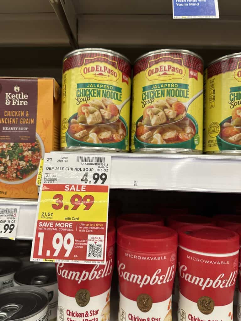 old el paso soup kroger shelf image (1)