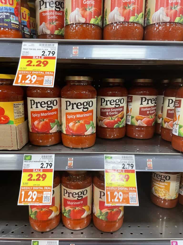 prego pasta sauce kroger shelf image (4)