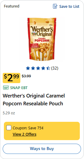 werther's popcorn image