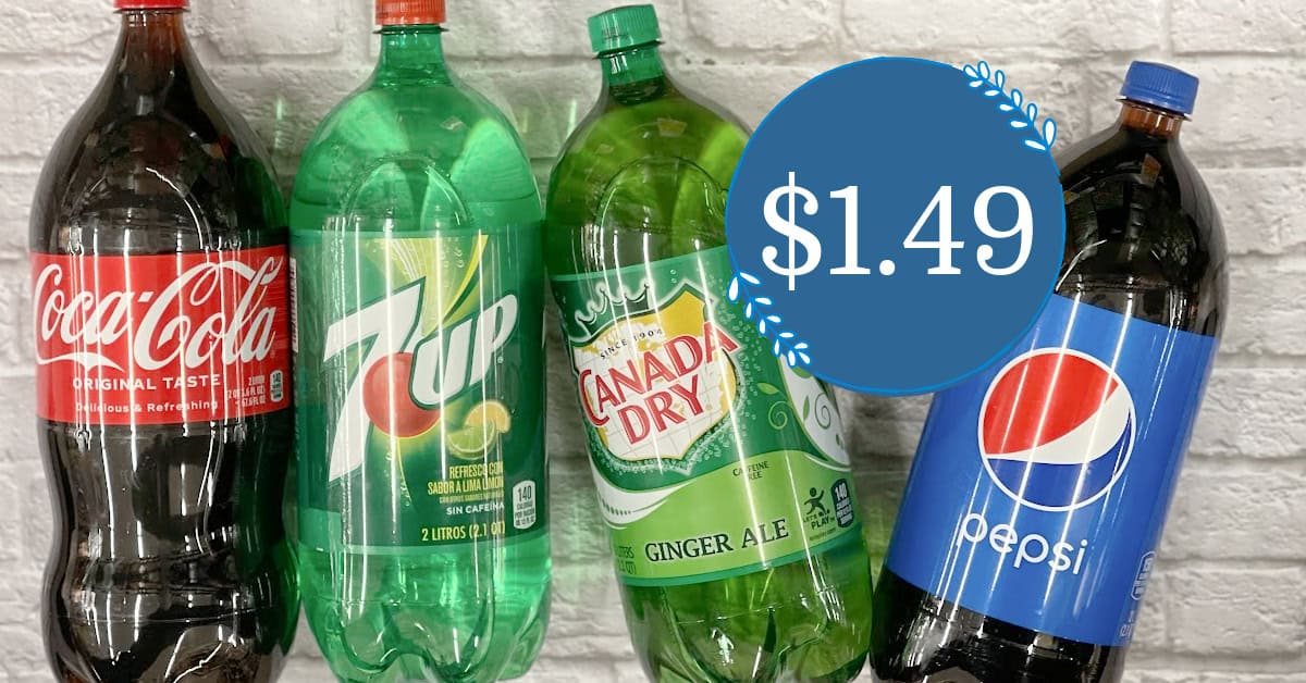 Coca-Cola, Pepsi or 7UP as low as $1.49! - Kroger Krazy