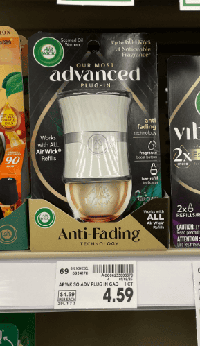 Air wick Advanced Warmer Kroger Shelf image