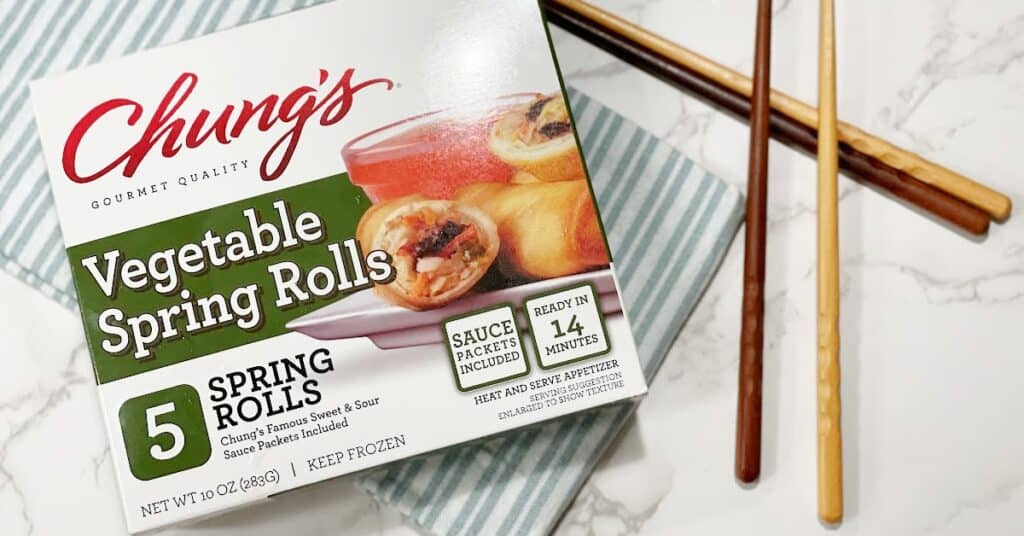 Chung's Vegetable Spring Rolls Kroger
