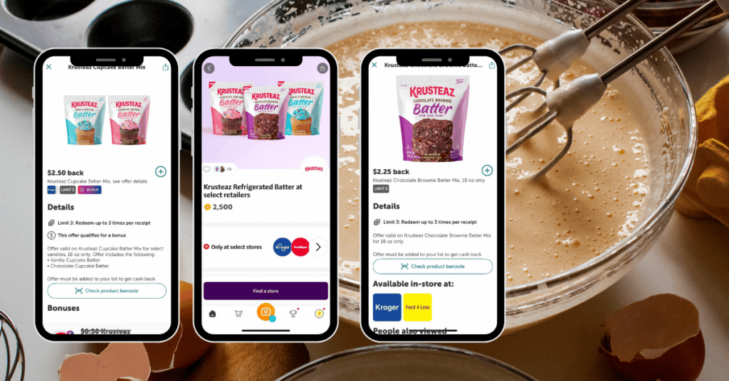 Krusteaz Cupcake Batter Kroger Rebates