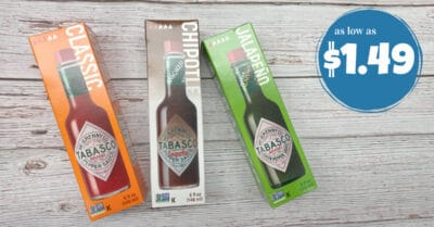 Tabasco Sauces kroger krazy